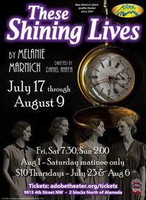 THESE SHINING LIVES show poster