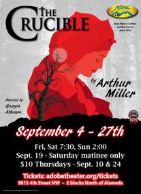 THE CRUCIBLE show poster