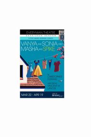 Vanya and Sonia and Masha and Spike  show poster
