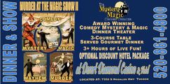 Magic and Mystery at the Dinner Theater Show at Desert Diamond Casino Tucson On March 13 to 14, 2026 in Phoenix