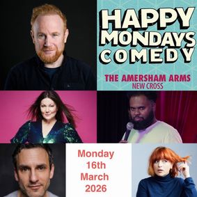 Happy Mondays Comedy New Cross: Rory O' Hanlon , Fiona Allen Jordan Gill and more show poster