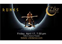 Zikr Dance Ensemble presents 'Runes' at CMU/Grand Junction's Asteria Theater on April 17