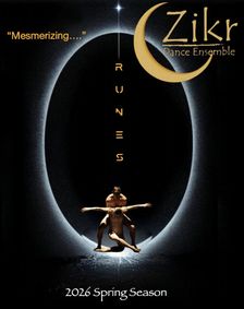 Zikr Dance Ensemble presents 'Runes' at Taos Center for the Arts on May 1 show poster