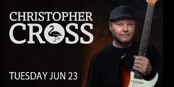 5 Time Grammy Winning Musician Christopher Cross at The Kent Stage 6/23! show poster