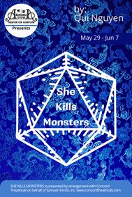 She Kills Monsters show poster
