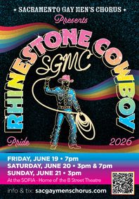 SGMC Presents: Rhinestone Cowboy show poster