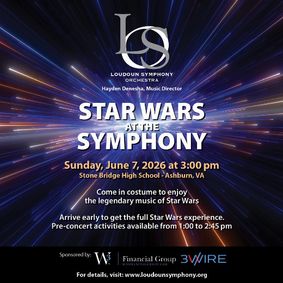 Loudoun Symphony Presents Star Wars at the Symphony show poster