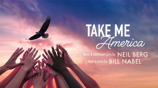 TAKE ME AMERICA show poster