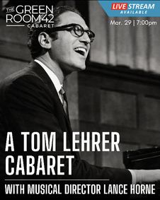A Tom Lehrer Cabaret show poster