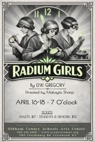 Radium Girls show poster