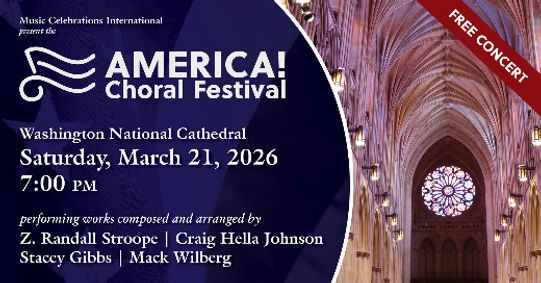 America! Choral Festival Concert show poster