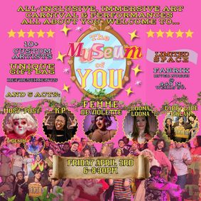 The Museum of You | Friday April 3rd | at Fabrik in River North, Chicago show poster
