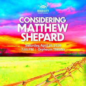 Considering Matthew Shepard show poster
