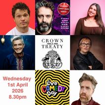 Comedy at The Crown and Treaty Uxbridge Ticket Includes a FREE DRINK! Phil Nichol , Joshua Robertson...