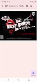 Richard O' Brien's Rocky Horror Show show poster