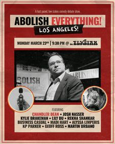 Abolish Everything! Live in Los Angeles show poster