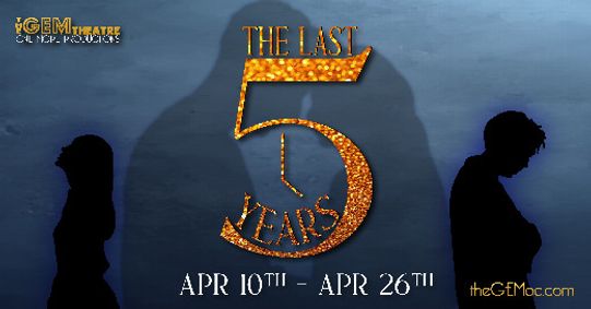 The Last 5 Years  show poster