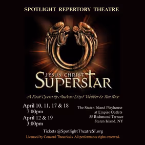 Jesus Christ Superstar show poster