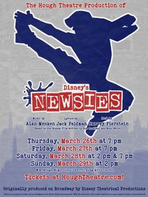 Disney's Newsies show poster