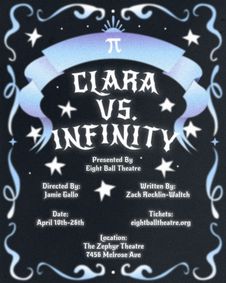Clara vs. Infinity show poster