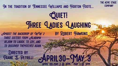 Quiet! Three Ladies Laughing show poster