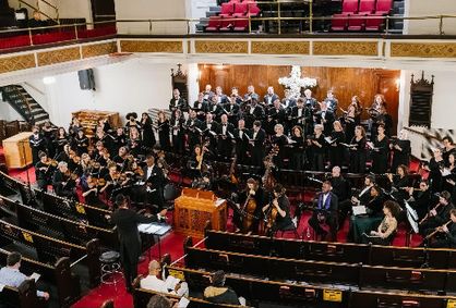 The Dessoff Choirs presents Bach’s B Minor Mass show poster