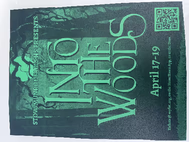 Into The Woods show poster
