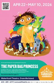 THE PAPER BAG PRINCESS show poster
