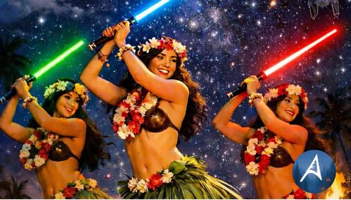 Aloha Star Wars: May the 4th Luau Party show poster