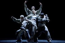 Boy Blue's high octane show 'Cycles' with band, live mixing and string quartet at the Roundhouse