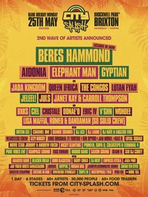 City Splash Festival show poster