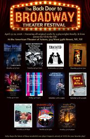 Back Door to Broadway Festival show poster