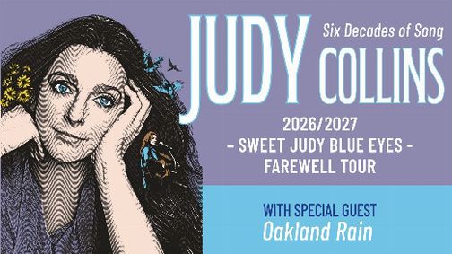 Judy Collins - Sweet Judy Blue Eyes: Farewell show poster