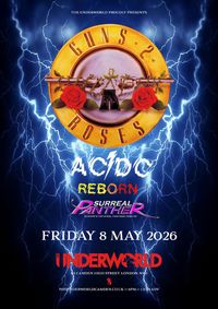 GUNS 2 ROSES at The Underworld - London show poster