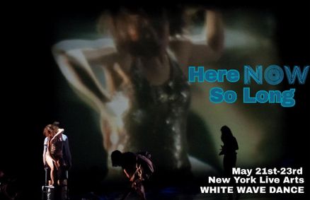 New York Premiere of Here NOW So Long show poster