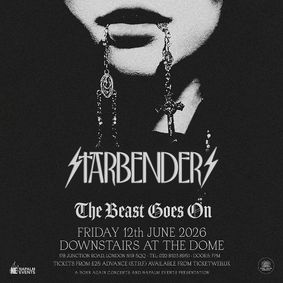 STARBENDERS downstairs at The Dome - London show poster