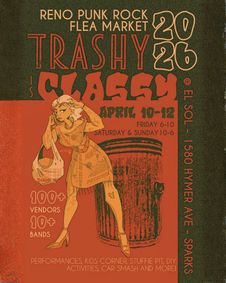 Reno Punk Rock Flea Market show poster