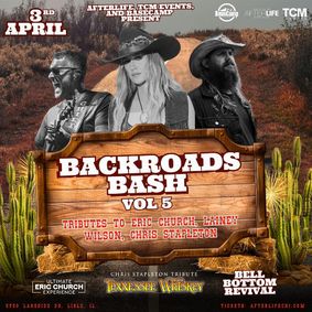 The Backroads Bash Vol 5 + Happy + Late Night DJ show poster