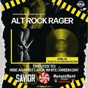 Rise Against, Jack White and Green Day Live + Late Night DJ show poster