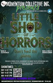 Little Shop of Horrors show poster