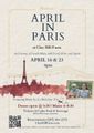 April in Paris: A Night of French Music, with Food, Wine and Spirits in Maine