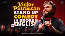Stand up Comedy in broken English  Victor Patrascan in Luzern in Switzerland