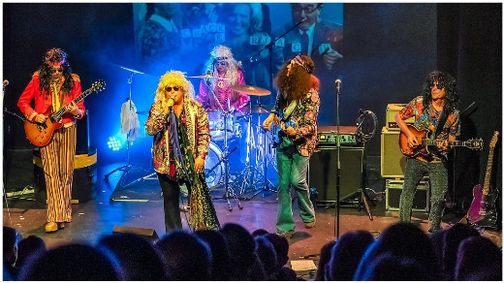 The Glamtastics LIve at the Maddermarket Theater Norwich show poster