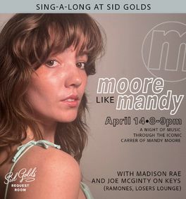 Moore Like Mandy: A Mandy Moore Singalong show poster