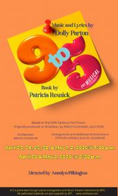 9 to 5 The Musical show poster