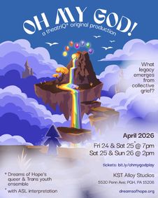 OH MY GOD! a theatriQ original production show poster