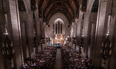 Celestial Voices show poster