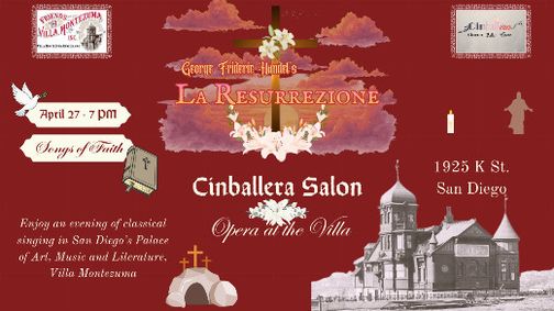 April Salon: La Resurrezione and Songs of Faith show poster
