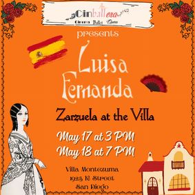 Luisa Fernanda: Zarzuela at the Villa show poster
