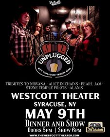 MTV Unplugged Tribute Band at The Westcott Theater On May 09, 2026 show poster